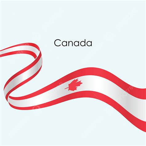 Canadá Bandera Vector Cinta Aislado Sobre Fondo Blanco PNG ,dibujos ...