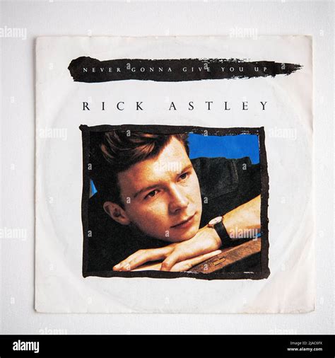 Rick Astley Never Gonna Give You Up Album Cover