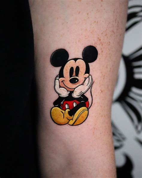 Mickey Mouse Tattoo Ideas with Subtle Disney Magic