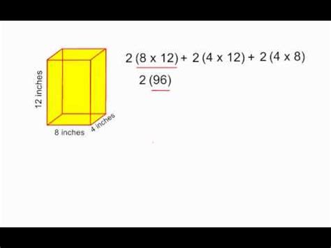 Find the surface area of a rectangular prism - fassinc