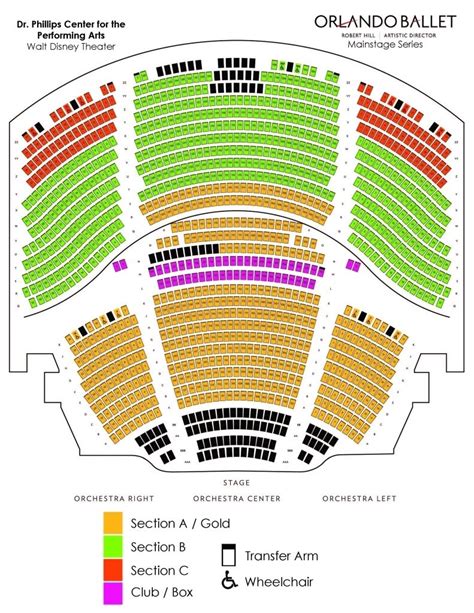 8 Photos Dr Phillips Center Walt Disney Seating Chart And View - Alqu Blog