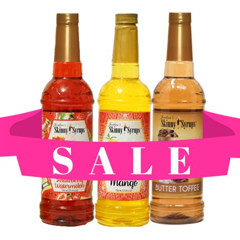 Skinny Mixes & Skinny Syrups | Sugar Free Syrups