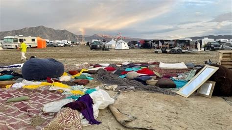 Thousands stranded at Burning Man festival in Nevada desert after heavy ...