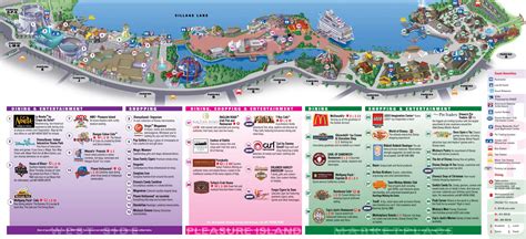 Downtown Disney map - Downtown Disney Orlando map (Florida - USA)