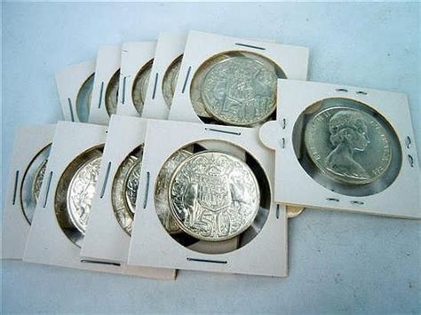 1966 Australian 50 Cent Coins (Set of 10) - Coins - Numismatics, Stamps ...