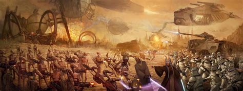 Geonosis Battle, Fares Maese on ArtStation at https://www.artstation ...