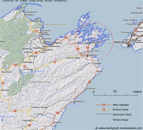 Where is Queen Charlotte Sound / Tōtaranui? Map - New Zealand Maps