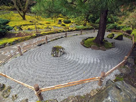 Japanese stone garden stock image. Image of stones, garden - 13882237