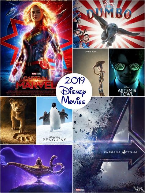 The 2019 Disney Movies List - My Boys and Their Toys | Disney movies ...