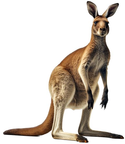 Kangaroo with . 24722442 PNG