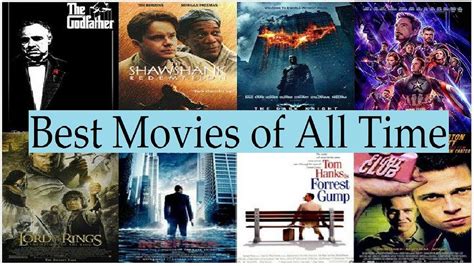 Top 10 Best Movies of All Time - YouTube