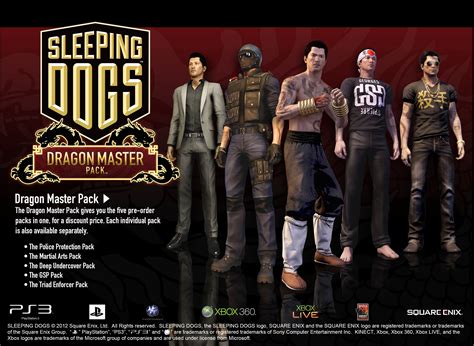 Dress up like Square Enix’s past characters with Sleeping Dogs’ latest ...