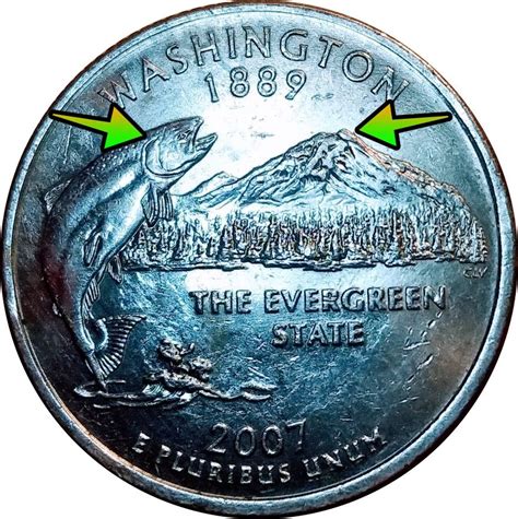 2007 Washington Statehood Quarter Errors, Varieties, & Values ⋆ ...