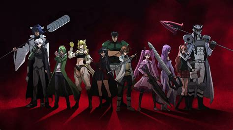 Akame ga Kill! HD Wallpaper - Night Raid Characters