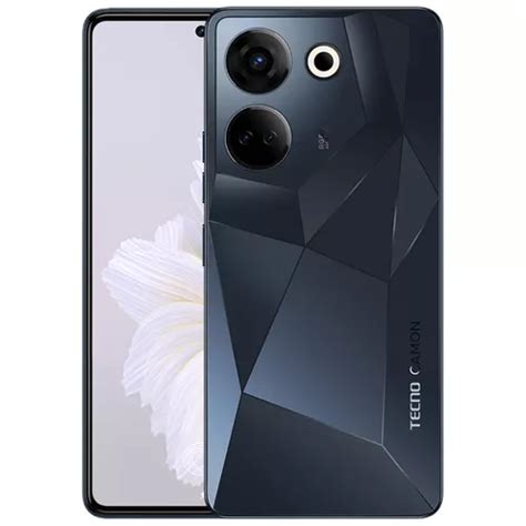 Tecno Camon 20 Pro 4G Dual SIM 256 GB predawn black 8 GB RAM | MercadoLivre