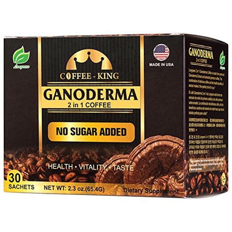 Buy Ganoderma Reishi Coffee Mix, Instant 2-in-1 Mushroom Coffee with ...