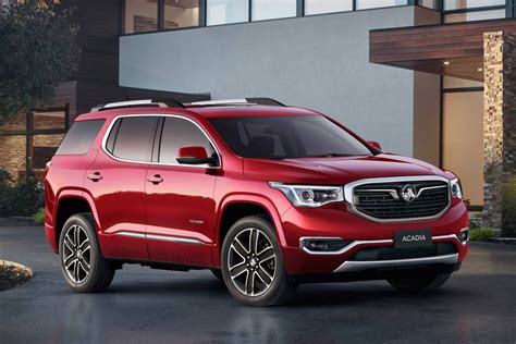 2019 Holden Acadia SUV features detailed