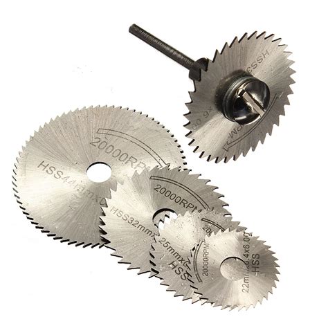 6Pcs Mini HSS Rotary Tool Circular Saw Blade Set Circular Saw Blades ...