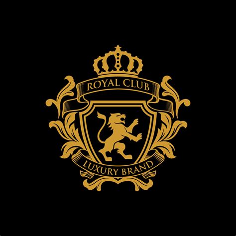 Royal Luxury Heraldic Crest Logo Design Vector Template 8247944 Vector ...