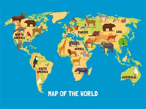 Thematic Map Animals