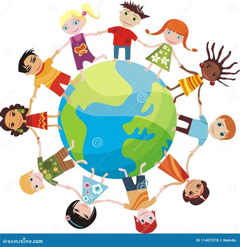 Children Of The World Royalty Free Stock Photos - Image: 11407378