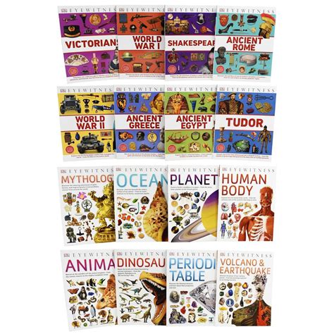 DK Eyewitness Collection 16 Books Children Collection Paperback Set in ...