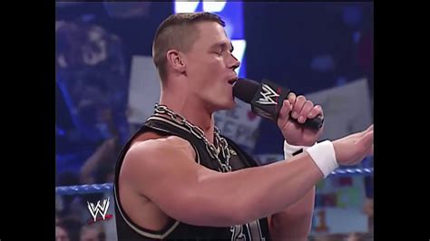 WWE John cena and kurt angle battle rap 2003 - YouTube