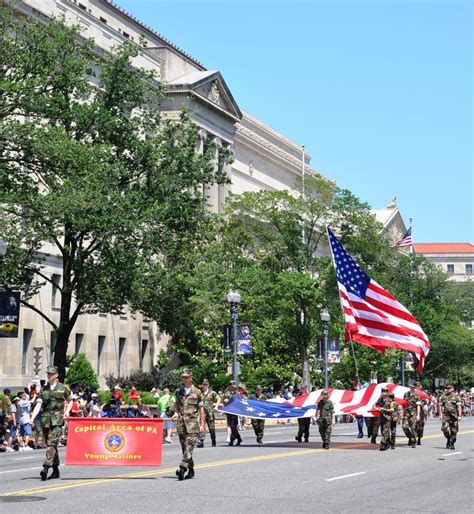 Memorial Day Parade in Washington, DC. Editorial Stock Image - Image of ...