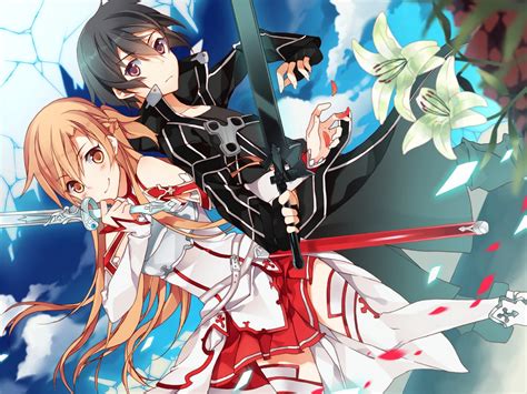 Asuna and Kirito - Asuna Yuuki Wallpaper (35136808) - Fanpop