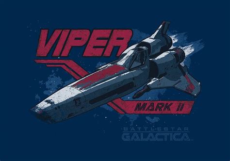 Bsg - Viper Mark II Digital Art by Brand A