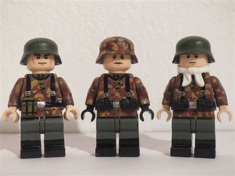 Lego WW2 German SS soldiers | Yesterday I finished my third … | Flickr