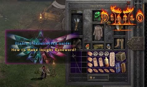 Diablo 2 Resurrected Guide: How to Make Insight Runeword? - SEO Sakti