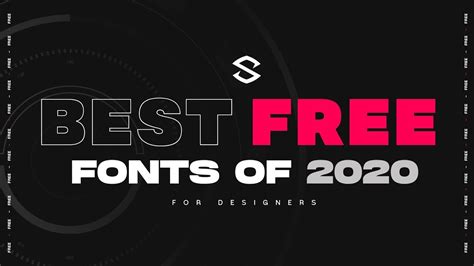 Best Free Fonts for Logos