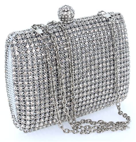 Luxury Full Crystal Evening Bags Bling Bling Classic Rhinestone Day ...