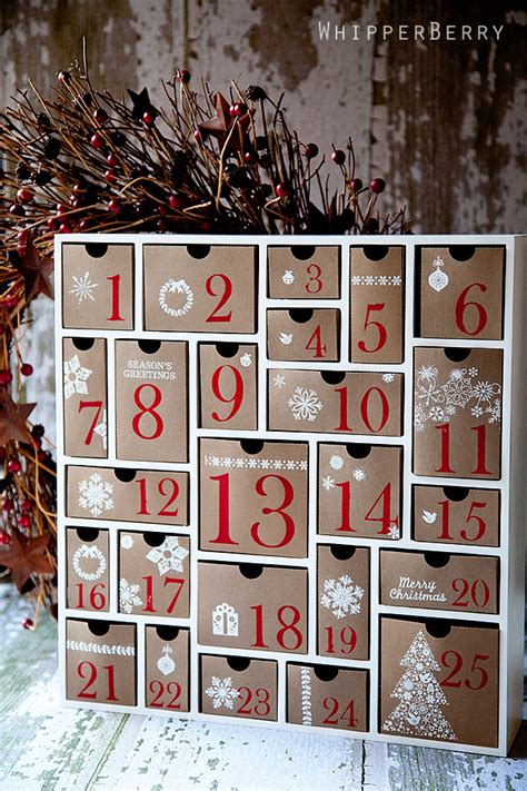 Silhouette Shadow Box Advent Calendar - unOriginal Mom