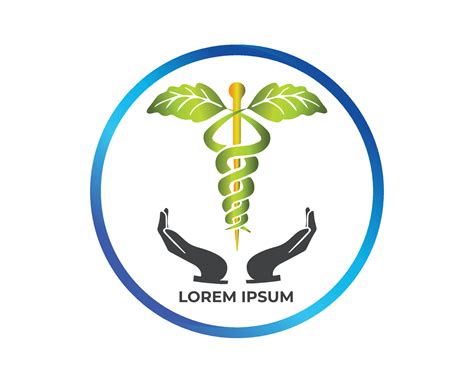 health clinic logo with leaves and hands or logos for hospitals and ...