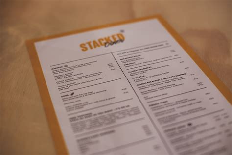 STACKED DINER on Behance