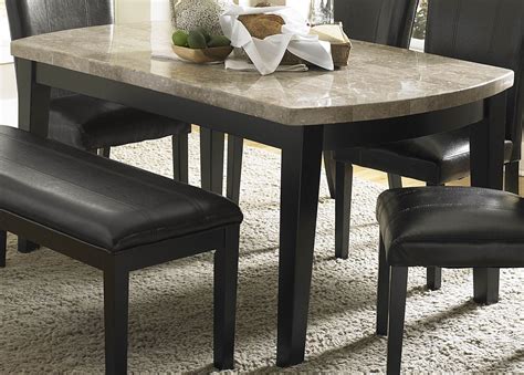 Cristo Marble Top Dining Table from Homelegance (5070-64) | Coleman ...