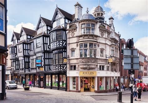 Shrewsbury, Shropshire, England jigsaw puzzle in Straßenansicht puzzles ...