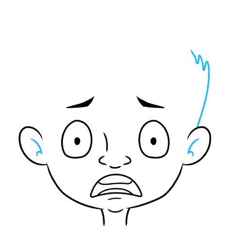 How To Draw A Scared Face - Netwhile Spmsoalan