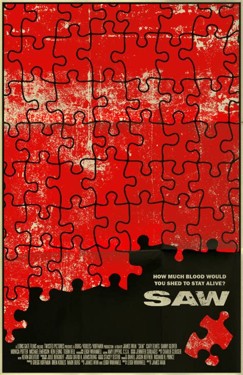 Saw poster by markwelser on DeviantArt