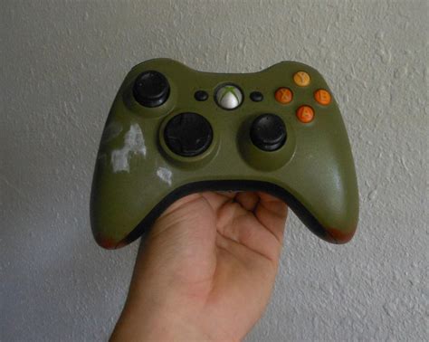 Custom Halo 3 Xbox 360 Controller II by lizking10152011 on DeviantArt