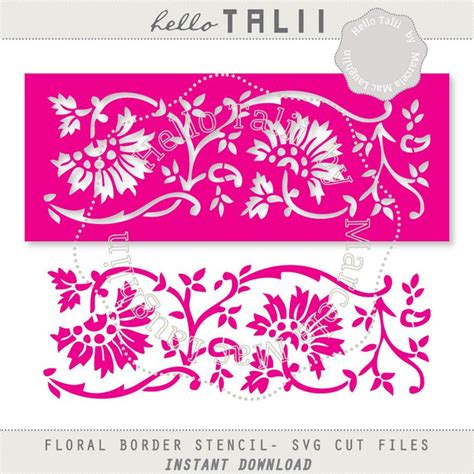 Make Your Own Stencils, Cake Stencil, Stencil Material, Flower Stencil ...