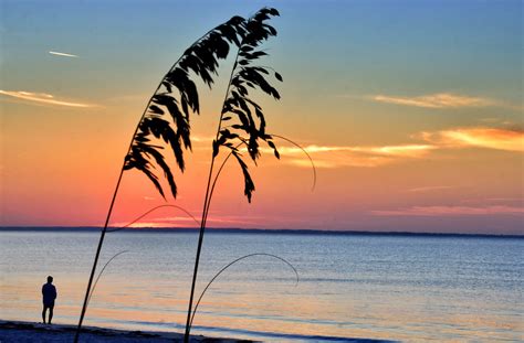 CARABELLE BEACH SUNRISE | A lone figure stands on Carabelle … | Flickr