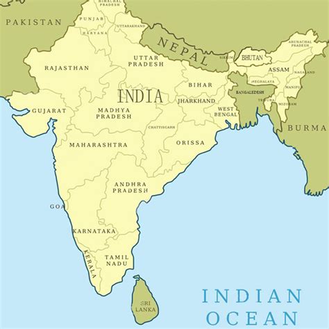 India Bhutan Border Map