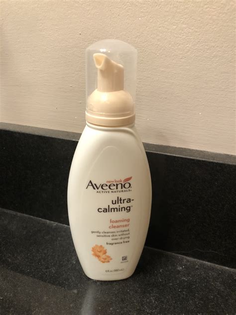 Aveeno ULTRA-CALMING Foaming Cleanser Review | Sarah Scoop