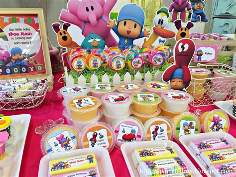 Party Hat: Pocoyo Birthday Party for Mae Xuan