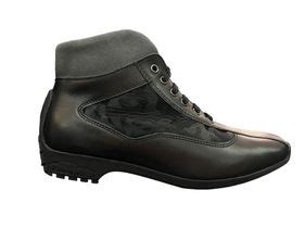 ROSSIMODA - Mens Camo Lace up Black Ankle Boots | Shop Today. Get it ...