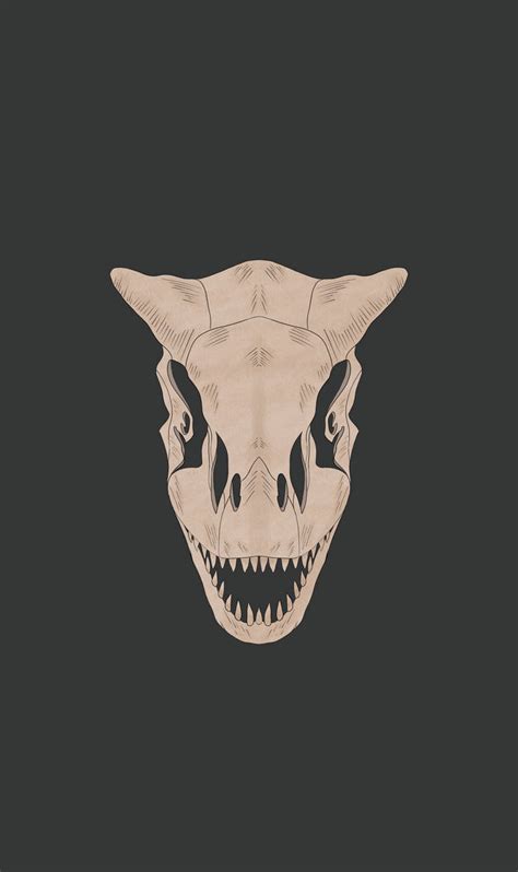 Carnotaurus Skull/Wallpaper by TreeTrrunk on DeviantArt