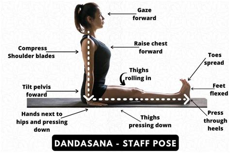 Dandasana (Staff Pose): Steps, Benefits, & Precautions – Fitsri Yoga